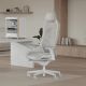 4. Fractal Design Refine 2 Mesh Light Gaming Chair Padded Upholstered Seat Gray