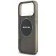 6. AMG Double Layer Transparent Smocked MagSafe Case for iPhone 17 Pro Max - Black