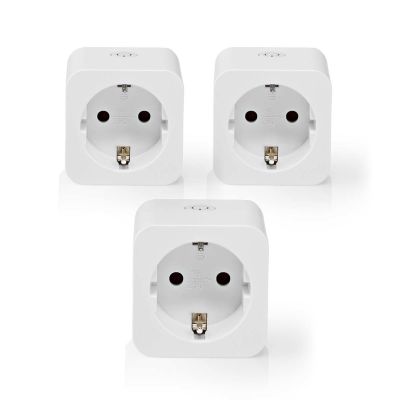 Nedis WIFIP121FWT3 Smart Plug 3680 W Home White