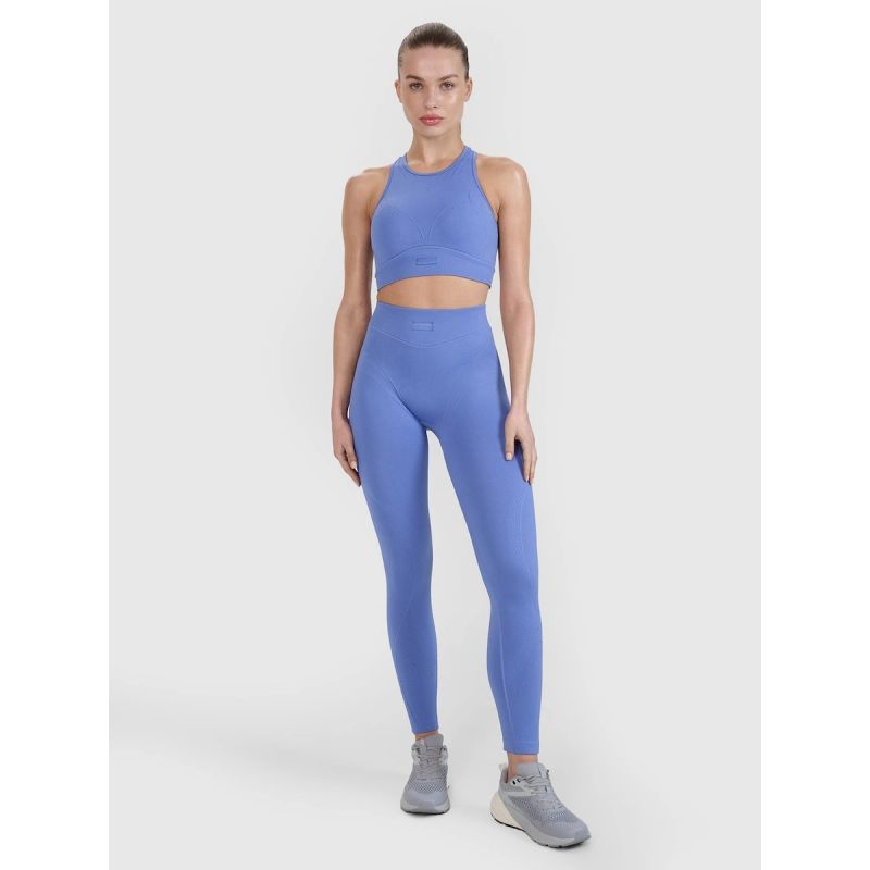 5. Women's seamless training leggings 4F | Anna Lewandowska 4F 4FALSSS25TFTIF383-33S