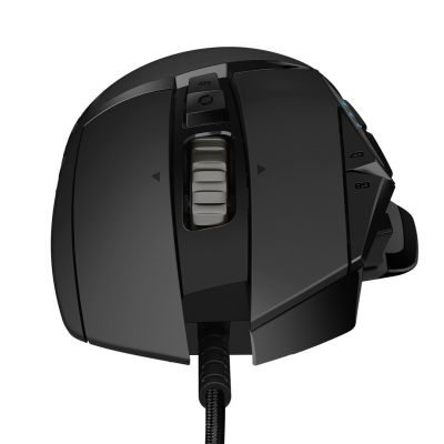 4. Logitech G502 Gaming HERO EU Mouse 910-005471 (optical; 16000 DPI; black)