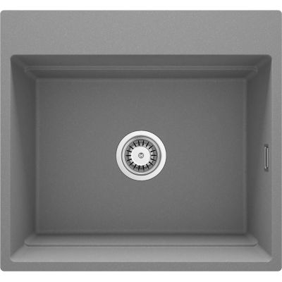 Single-bowl magnetic granite sink