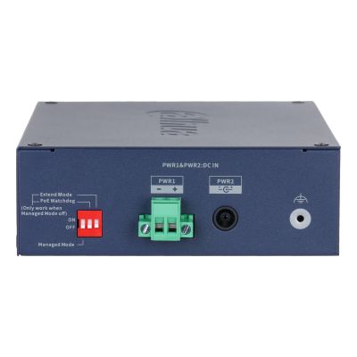 6. Dahua Technology CHS4210-8GT-110 Managed Network Switch L2 Gigabit Ethernet (10/100/1000) Supports PoE DIN rail Dark Blue
