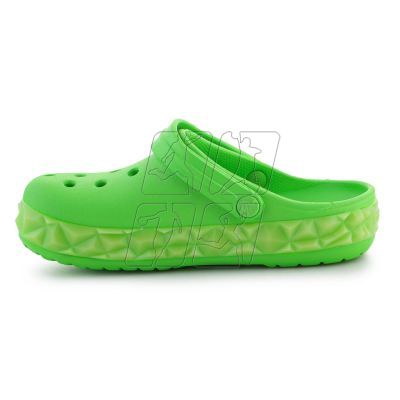 4. Crocs Croc Band Geometric Glow Band Clog K Jr 210132-3WA flip flops