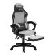 5. Force 3.7 Gray Gaming Chair