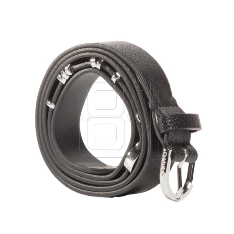 4. Calvin Klein Round Buckle W K60K607324