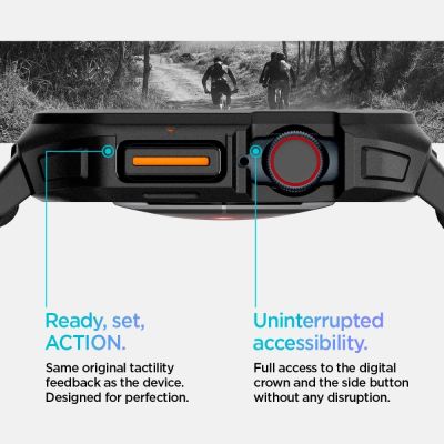 14. Spigen Lite Fit "PRO" Strap for Apple Watch 10 42mm - Black