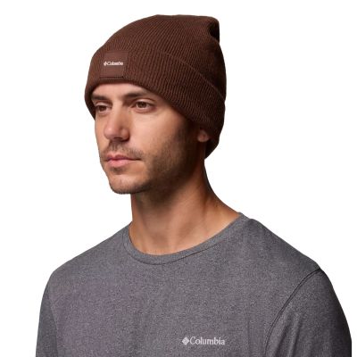 2. Columbia City Trek Heavyweight Beanie 1911251256 Brown One Size