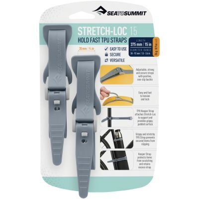 9. SEA TO SUMMIT Stretch-Loc Tie-Down Straps 15/37.5, 2 pcs