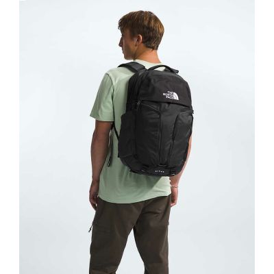 5. The North Face NF0A52SG Backpack Black Nylon, Recycled Polyester