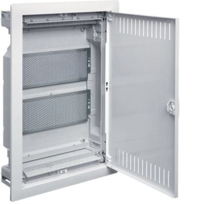 Flush-mounted VDI distribution board 2R 2x mounting plate (VU24NWB)