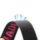 4. Dux Ducis Strap (Outdoor Version) Apple Watch Ultra Strap, SE, 9, 8, 7, 6, 5, 4, 3, 2, 1 (49, 45, 44, 42 mm) Nylon Band Bracelet Black and Red