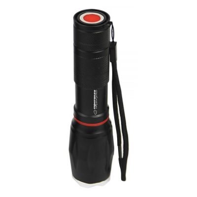 4. ESPERANZA ALUMINUM FLASHLIGHT WITH SIDE LIGHT COB DIONE EOT070