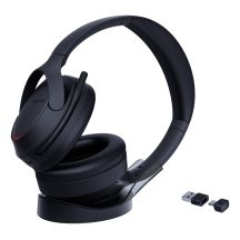 Yealink BH78 Wired & Wireless Headset Headband Calls/Music USB Type-C / USB Type-A Bluetooth Charging Stand Black