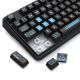 11. REDRAGON K526BB-WL Keyboard Black