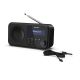 5. Sharp DR-P420 Portable Radio Black