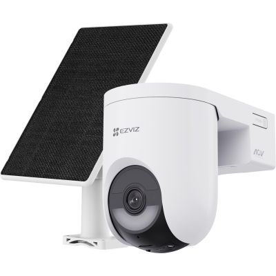 2. EZVIZ HB8 Lite 4G+Wifi kit Rotating Outdoor IP Security Camera 2560 x 1440 px Wall Mount