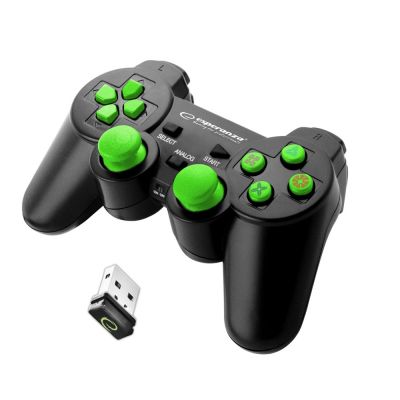 8. Esperanza GLADIATOR EGG108G Wireless Gamepad (PC, PS3; black)