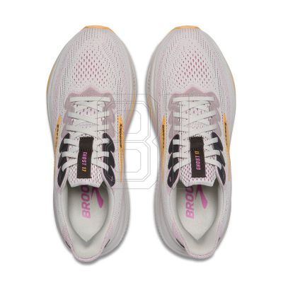 6. Ghost 17 Women's Light Gray Asphalt Running Shoes