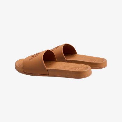 5. Basic plain camel pool flip-flops KUBKBB-SS24-03-21