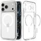 2. Spigen Ultra Hybrid MagSafe Case for iPhone 18 Pro Max / 17 Pro Max - Clear and White