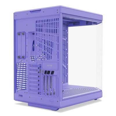 4. Hyte Y70 Midi-Tower Case, Tempered Glass - Taro Milk