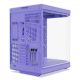 4. Hyte Y70 Midi-Tower Case, Tempered Glass - Taro Milk