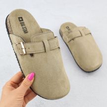 Big Star Suede Slides W SS274738 INT2156B