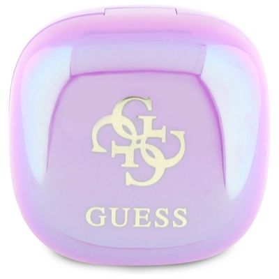 2. Guess 4G Printed Logo Bluetooth TWS Headphones + Docking Station - Purple