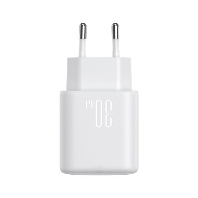 5. Joyroom JR-TCF24 USB-C PD 30W QC SFC network charger - white + 1m USB-C cable