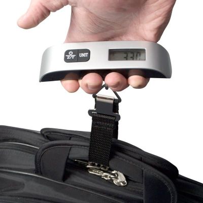 6. ELDOM ELECTRONIC LUGGAGE SCALE WB10 VELART ACCURACY 50G MAX WEIGHT 50 KG