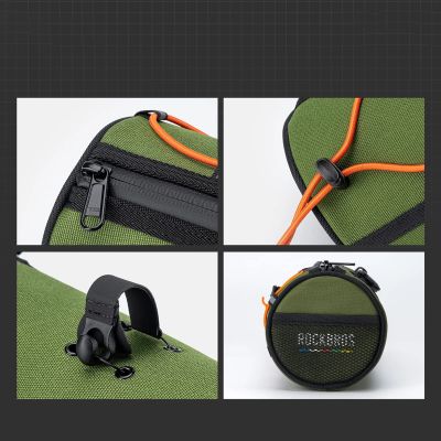 11. Rockbros TL002 ROAD TO SKY 1.5L Handlebar Bag Waterproof - Green