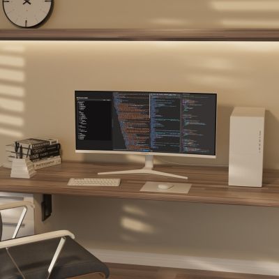 2. JAPANNEXT Curved Monitor 86.4cm JN-IPS340UWQHD60C-C65W-HS-W