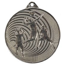 Silver Medal Volleyball Steel Medal MMC3073/S