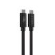 4. HYPER HyperDrive Next USB cable USB4 Gen 3x2 1.2 m USB C Black