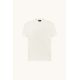Paul&Shark men's cotton T-shirt light ecru 26411038-108 - classic cut, logo