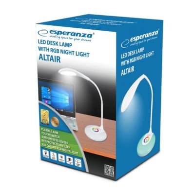 5. Esperanza ALTAIR ELD102 LED desk lamp (1m; Neutral white)