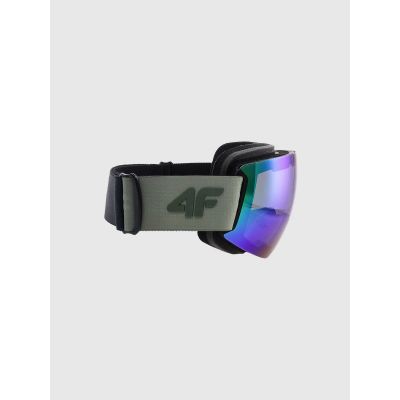 4. Ski goggles with multi-color coating unisex 4F 4FWAW24AGOGU044-43S