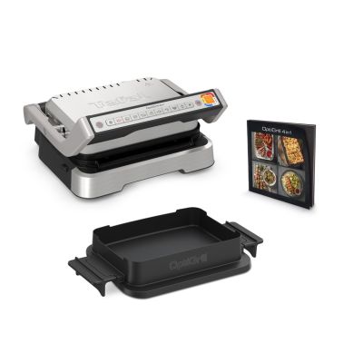 13. Tefal OptiGrill 4-in-1 GC774D10 Electric Grill
