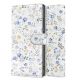 9. Tech-Protect Wallet Case for Samsung Galaxy A26 5G / A17 4G / 5G - Daisies with Leaves