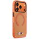 4. BMW M IML Metal Logos MagSafe Case for iPhone 17 Pro - Pro Orange
