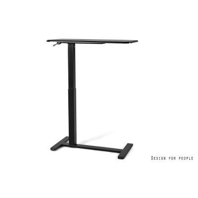 2. Desk/Table with adjustable height LAPTOP DESK black