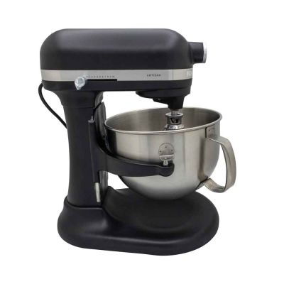 7. KitchenAid 5KSM60SPXEBM Stand Mixer 375W Black