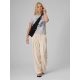 4. Women's regular printed T-shirt 4F 4FRAW26TTSHF4374-34S