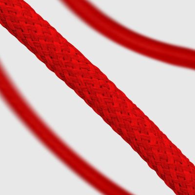 9. SBS TECABLETISSUETCCR USB-C - USB-C 1.5m 60W Braided Cable - Red