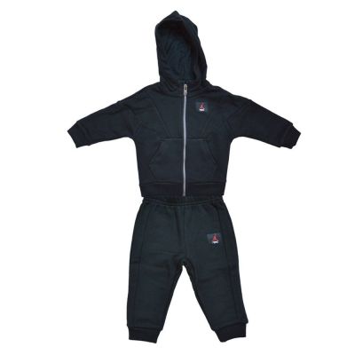 Air Jordan Fight 5 Set Kids Tracksuit Black - 655991-023