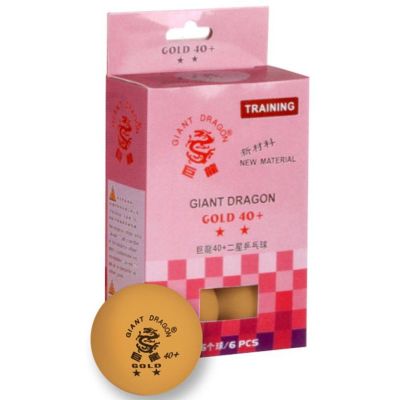 2. SMJ Gold Star ping pong balls 6 pcs 8342