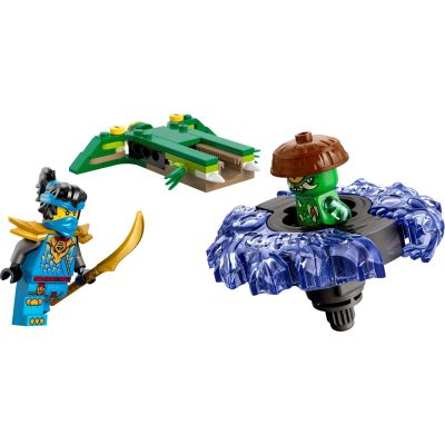 3. LEGO NINJAGO 71849 Nya vs. Elemental Monster Spinner Battle