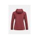 2. Women's PEAK PERFORMANCE W Trail Polartec Power Grid Zip Hoodie, red