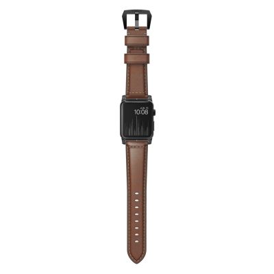 3. Nomad NM1A4RBT00 Smart Personal Accessory Band Brown Leather